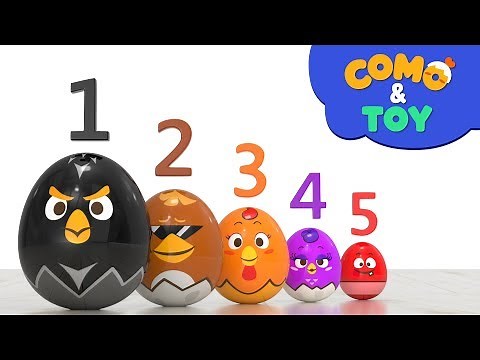 Como | Nesting Doll 2 | Learn colors and numbers | Cartoon video for kids | Como Kids TV