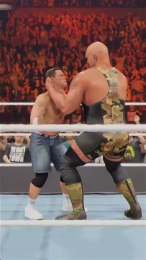 WWE Wrestling John Cena Vs Big Show Extreme Rules #games #wwe #wwe2k25 #shorts #short #game