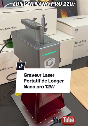 Graveur Laser Portatif Nano Pro 12W : Découvrez le Produit