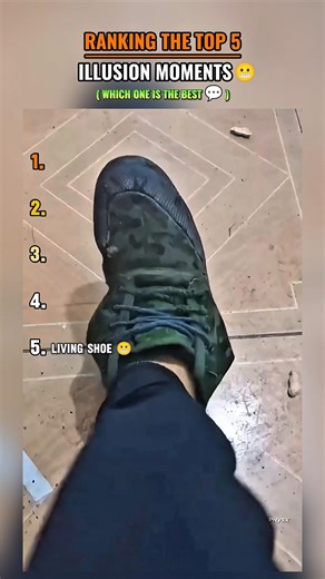 Ranking the Top 5 Illusion Moments 😬🔥 #top5 #illusion #moments #fyp #viral