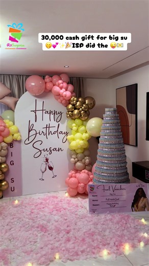 30,000 Cash Gift for Big SU — ISP Surprise Reaction