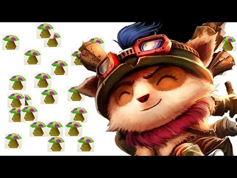 OVER 9000 MUSHROOMS - TROLL TEEMO BUG