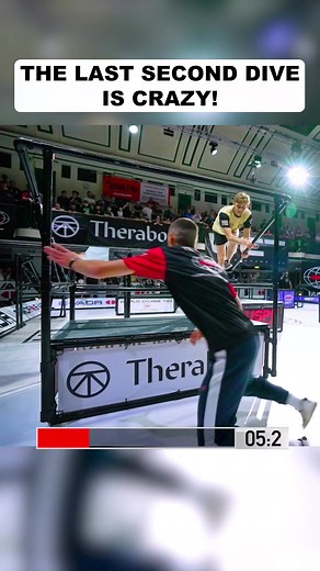 Watch this CRAZY last second DIVE when @Orlando Devaux catches himself on the Mountain! TAG or EVASION? #parkour #freerunning #extremesports #dive #gaming