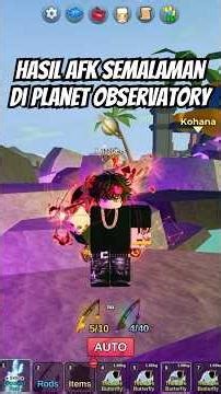 AFK ALL NIGHT AT PLANET OBSERVATORY… THE RESULTS?! 😱 - FISH IT #robloxindonesia #roblox #games #live