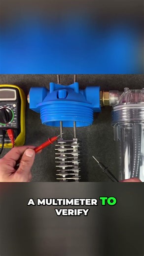 Electrode Mounting: Multimeter Continuity Test Guide #shorts
