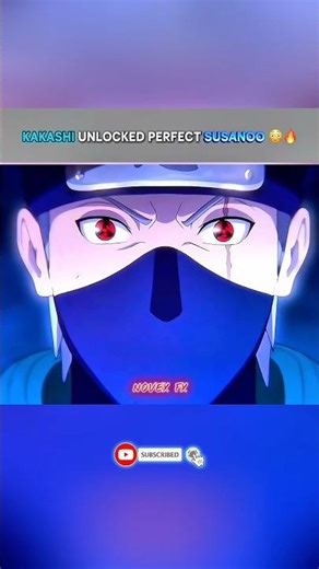 Kakashi Unlocked Perfect Susanoo 😱 ⚡️#naruto #kakashi #susanoo #narutoedit #animeedit #anime