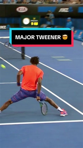 Monfils tweener shot at Australian Open — Monfils highlights