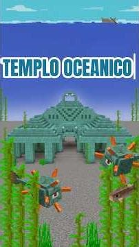 MINECRAFT OCEAN TEMPLE!! WHAT'S INSIDE?