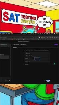 Hey Gemini -- Let's Do A Practice SAT Test ✏️📝🧞‍♂️