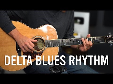 Delta Blues Lesson - How to Build a Complicated Rhythm Step-by-Step