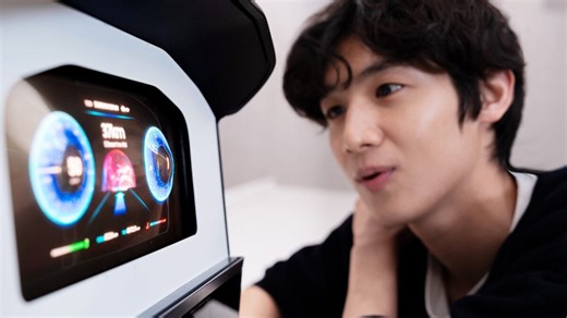 Samsung's stretechable Micro LED display offers an immersive visual experience