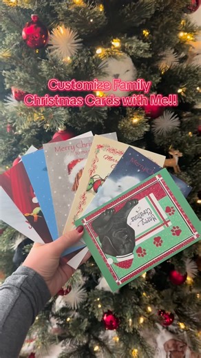 We’re obsessed with making Christmas cards extra special 💌✨ Every gift we give includes a handwritten, personalized card and this year, we leveled up by adding photos of us with each family member inside. 🥹 It’s more than a card... it’s a keepsake. @greetingcarduniverse made it so easy to create something meaningful during the most sentimental season of the year. 🎄❤️ #ChristmasCards #ChristmasTraditions #HolidayGifts #christmasseason #christmascard #familygifts | Greeting Card Universe