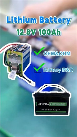 12.8V 100Ah LiFePO4 Pack Assembly | Battery Factory Video