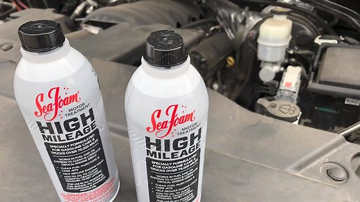 Spoiler alert: Use it in your 75,000-mile (or higher) vehicle the exact same way you use regular Sea Foam Motor Treatment! 💯 If you're 🤔, here's Brian showing you how he uses it in his truck! #SeaFoamWorks | Sea Foam Products