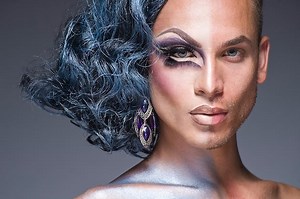 Half-Drag Portraits Show the Before & After Transformations of NYC Drag Queens
