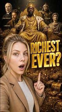 The Richest People in History! #history #Richest