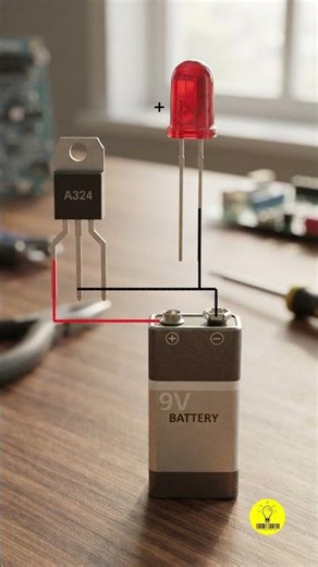 Magnetic Field Sensor Circuit Using A324 Hall Effect Sensor #diy #magnetic #sensor