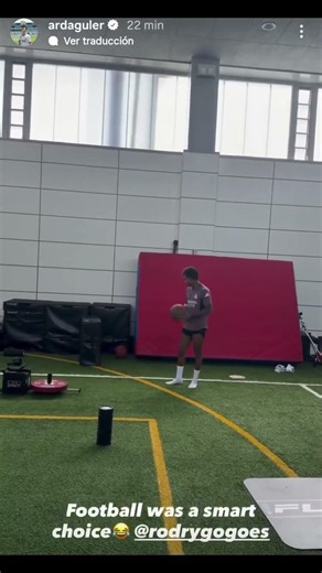 El VACILE de ARDA GÜLER a RODRYGO en redes sociales por sus HABILIDADES jugando al BALONCESTO
