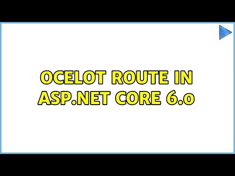 Ocelot route in ASP.NET Core 6.0