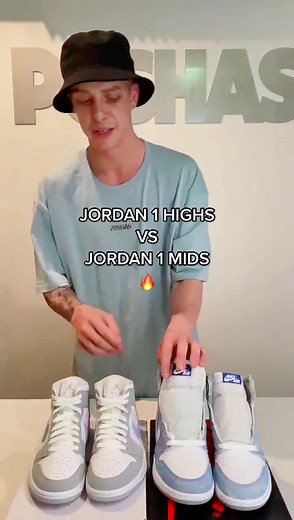 Jordan 1 Mids vs Jordan 1 Highs: Understanding the Differences