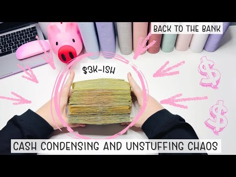 $3k Cash Condensing & Unstuffing Chaos | Back To The Bank