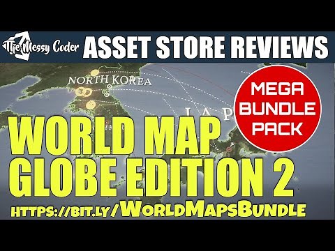 Unity Asset Reviews - World Maps Pro Bundle 2
