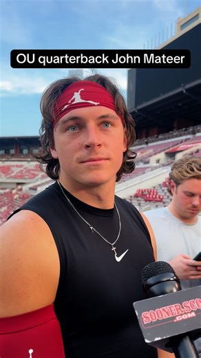 OU quarterback John Mateer talks about playing in the SEC and facing Auburn to start conference play. #Sooners #oufootball | Oklahoma Sooners on SoonerScoop.com