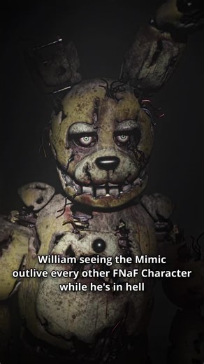 Ben_L_007 on Instagram: "Does that mean the Mimic is stronger than Springrap? 樂 - #FNAF #FiveNightsAtFreddys #TheMimic #FNAFRuin #SecurityBreach #FNAFMovie #FNAFAnimation #FNAFEdit #Animatronics #VFX #CGI #BlenderAnimation #3DAnimation #FNAFLore #FNAFCommunity #Horror #Scary #Creepy #IndieHorror #GamingCommunity #Gamer #GameEdit #Viral #Reels #ExplorePage #FYP #Trending #Shorts #Memes #Edit"