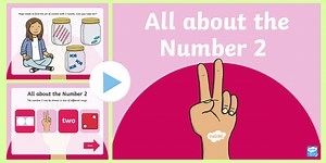 All About the Number 2 PowerPoint