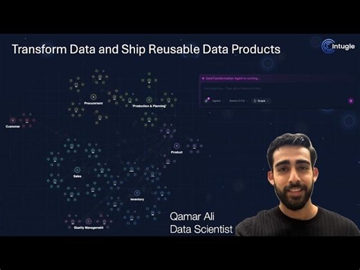 Transform Data with Intugle's AI Platform | Prinkan Pal posted on the topic | LinkedIn