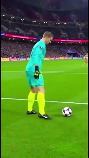 Dog Smashes the Goal Kick! 🐕⚽😱 #football #soccer #funnymoments