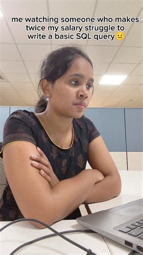 Nandu🩵 on Instagram: "Fate bro #sql #hiring #freshers #corporatememes #memes"