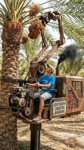 Harvesting Dates Made Easy with Innovative Robot Technology