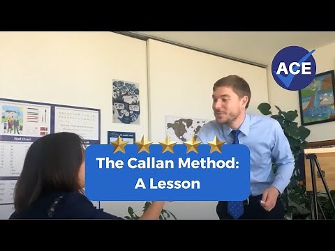 Callan Method - English Lessons - New Work Demonstration