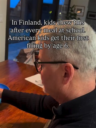 Here’s what most American dentists won’t tell you: cavities are a bacterial infection. Starve the bacteria, starve the disease. Xylitol does exactly that — it’s a sugar alcohol that cavity-causing bacteria can’t metabolize. They eat it, they can’t use it, they die. The countries that treat the CAUSE outperform the countries that treat the SYMPTOM. Every single time. Comment GUM and I’ll send you a link to my two favorites in my Amazon storefront 👇