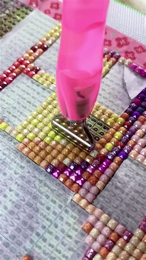 ASMR Fairy Dust Square Drills Diamond Painting 🤍 Episode 170