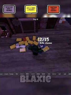 How many ammo you get with each fuel? 99 nights in the forest #robloxedit