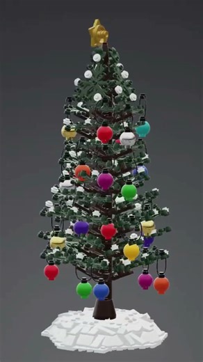 LEGO Christmas Tree #lego #jesus #christmas