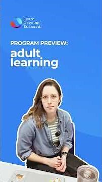 Adult Learning Program @ Learn. Develop. Succeed.