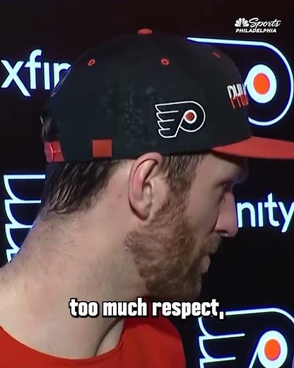 Sean Couturier says the Flyers gave the Avalanche 'a little too much respect' early in the game