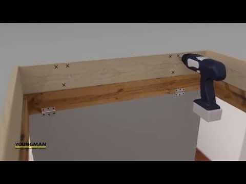 Youngman Telescopic Loft Ladder Installation