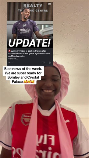 Arsenal's Jurrien Timber Update: Ready for Burnley & Crystal Palace