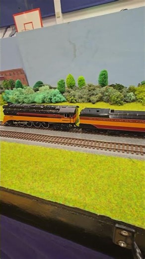 HO Scale Southern Pacific 4449 at the Troop 964 train show. #modeltrains #trains #railfan #hobby