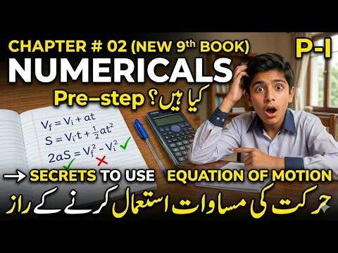 Class 9 Physics | Chapter 2 Numericals | P-I | Solved in Detail