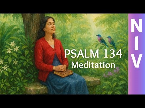 Psalm 134 NIV Meditation Song – Two Hour Bible Meditation Track – Scripture Music for Prayer & Rest