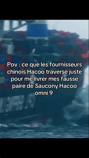 Blc au moin il livre mes Saucony #cpascarre #hacoo #fournisseur #chinois #tempete