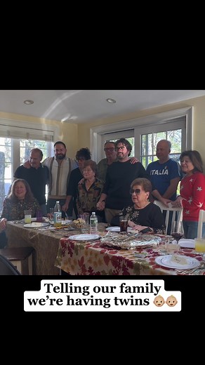 Surprise Twin Baby Announcement Reaction