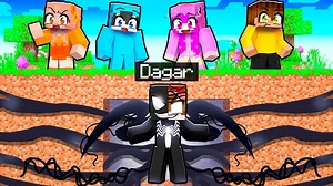 6 Cazadores vs Venom en Minecraft! - Dagarr - - - - - - - - - Hoy, Dagar se convierte en VENOM y tendrá que pelear con sus amigos en un speedrun! ¿Quién será más poderoso? ¿Dagar con sus superpoderes o sus amigos con cientos de diamantes? #Minecraft #MinecraftMod #Dagar #NachoyDagar | Dagar