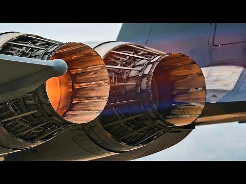 F-15E Strike Eagle Afterburner Test . Maximum Thrust Power
