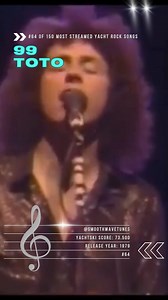 #64 – Toto, “99” (1979) 🎶 “Oh 99, I love you.” Inspired by George Lucas’ film THX 1138, this futuristic ballad was a Top 30 hit for Toto. | Smooth Wave Tunes